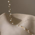 Linglang Mermaid Bubble Pearl Layered Necklace Hypoallergenic Gold Plated Chain Starry Sky Layering Necklace