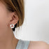 Linglang S925 Stud Earrings Dainty Sterling Silver Earrings Minimalist Hypoallergenic Earrings