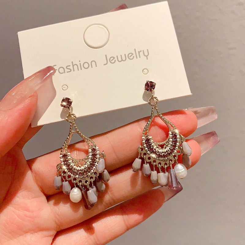 Linglang Bohemian Vintage Dangle Earrings Boho Jewelry for Women Retro Drop Earrings Gifts