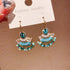 Boho Beaded Earrings Vintage Pearl Earrings Chic Dangle Earrings