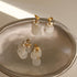 Linglang Light Weight Gold Plated Earrings Hypoallergenic Pearl Earrings Trendy Drop Earrings Gold Jewelry Gifts