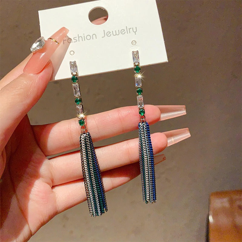 Linglang Boho Tassel Earrings Vintage Hypoallergenic Dangle Earrings Drop Earrings Beaded Earrings
