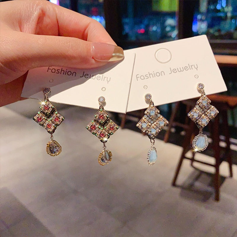 Linglang Boho Earrings Hypoallergenic Dangle Drop Earrings Vintage Beaded Earrings for Women
