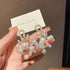 Linglang Boho Earrings for Women Trendy Pearl Earrings Beaded Earrings Stud Earrings Pearl Jewelry