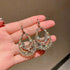 Handmade Beaded Earrings Drop Earrings Boho Dangle Earrings for Women