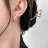 Linglang Triple Huggie Silver Stud Earrings S925 Sterling Hoop Earrings Gold Hoop Earrings for Women