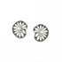 Linglang Trendy S925 Sterling Silver Earrings Green Lotus Leaf Pearl Earrings Silver Stud Earrings for Women