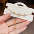 Dainty Opal 14K Gold Plated Bracelet Beaded Bracelet