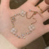  18K Gold Plated Clover Lucky Bracelet Cleef Bracelets Gold Bracelet Trendy Jewelry Gifts