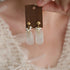 Linglang Light Weight Gold Plated Earrings Hypoallergenic Pearl Earrings Trendy Drop Earrings Gold Jewelry Gifts