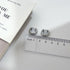 Linglang S925 Silver Hoop Earrings Minimalist Earrings Jewelry for Girls Dainty Hypoallergenic Earrings