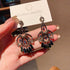 S925 Silver Boho Earrings Sterling Drop Earrings Dangle Beaded Earrings