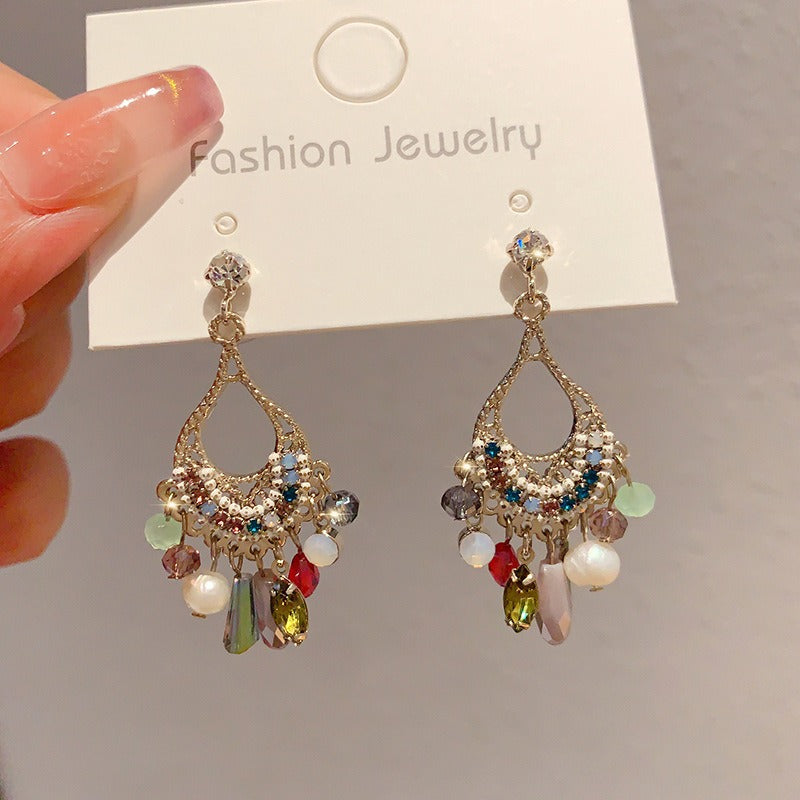 Linglang Bohemian Vintage Dangle Earrings Boho Jewelry for Women Retro Drop Earrings Gifts